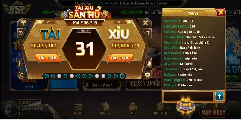 Chỉ với vài thao tác đơn giản là bạn có thể trải nghiệm ván cược 